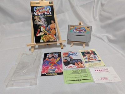Super Street Fighter 2 II SHVC-XW Super Nintendo Famicom SNES NTSC-J CiB JAP