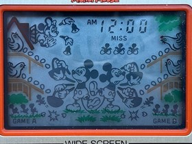 Nintendo Game & Watch MICKEY MOUSE MC-25 1981 Near Mint In Box