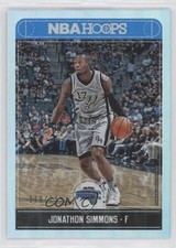 2017-18 Panini NBA Hoops Silver /199 Jonathon Simmons #198 07rd