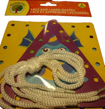 NIP 'Teaching Tree Lace  Learn Shapes'  3 Pack Educationa Learning Aid  241