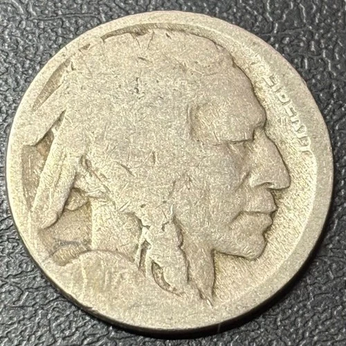 1917 Buffalo Nickel • (VG) Very Good to Good • Philadelphia Mint Date Restored