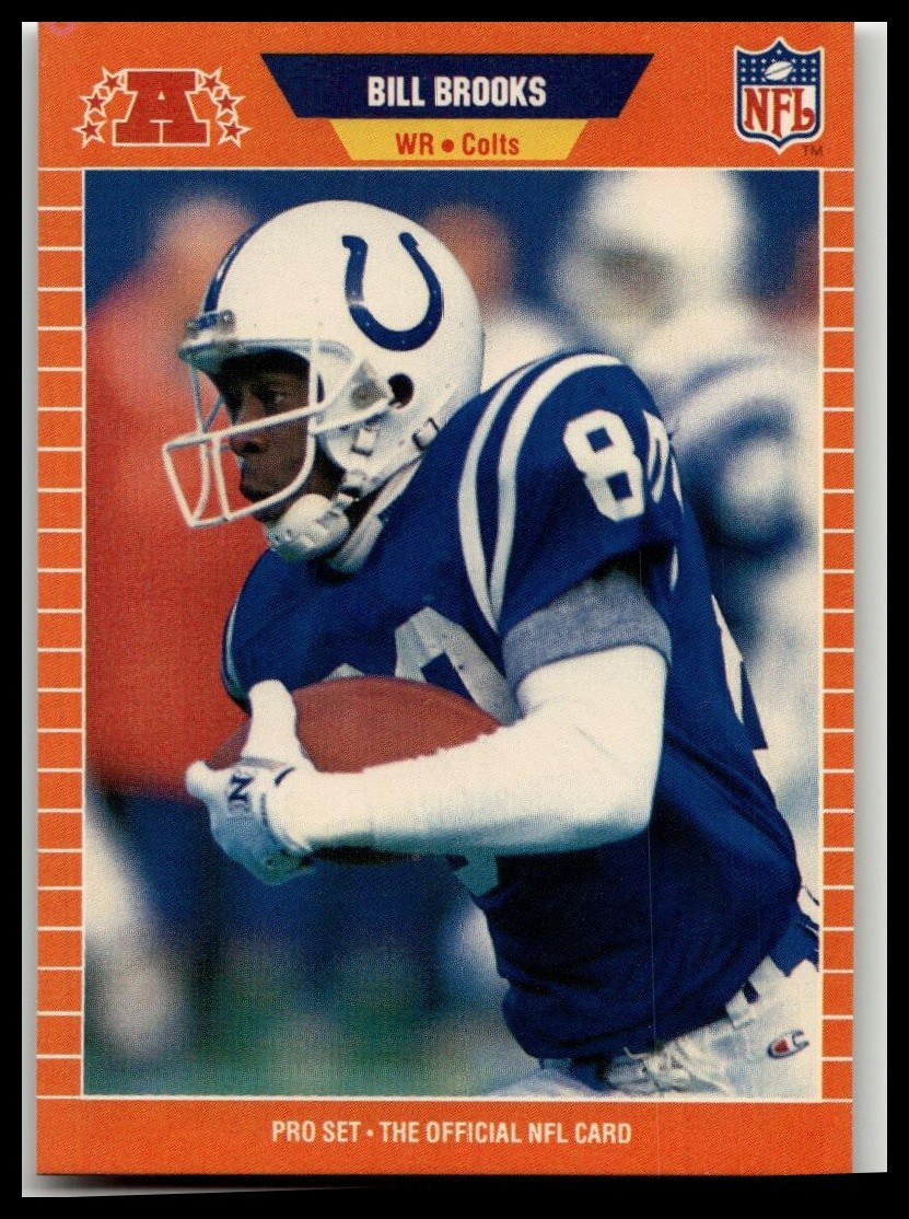 1989 Pro Set #158 Bill Brooks