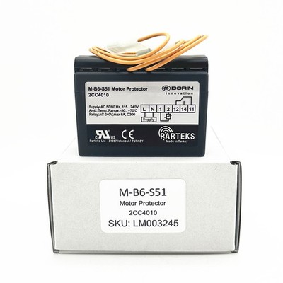 DORIN Compressor Motor Protector PARTEKS Temperature Protector M-B6-S51 2CC4010
