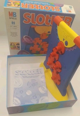 SLOTTER MB Spiele 1999 Hasbro Brettspiel Gesellschaftsspiel Familienspiel