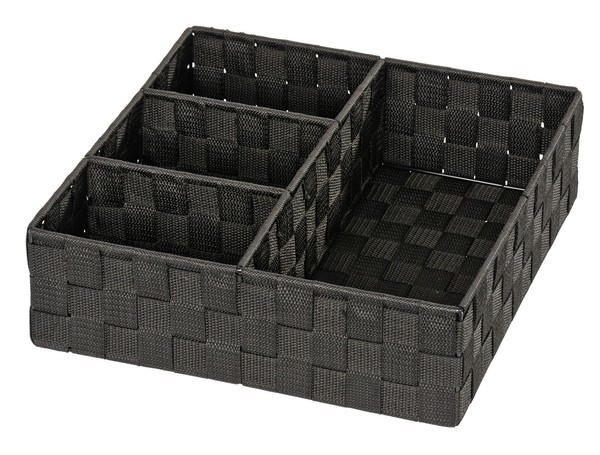 Wenko Bad Organizer Adria FäCher Korb Box Aufbewahrung Ordnung KöRbchen BehäLter-image