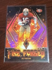 2021 Panini Phoenix #FF-8 Joe Montana Fire Forged Pink #/175 HOF 49ers NFL
