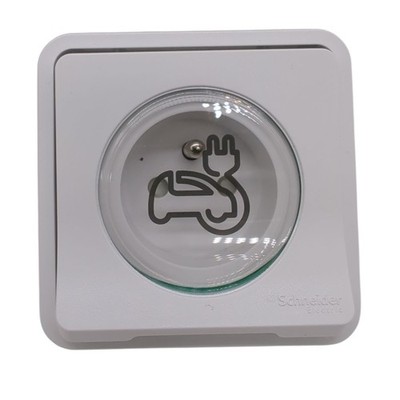 Schneider Electric Mureva Styl Steckdose UP 2P+T Feuchtraum IP55 Weiß