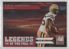 2011 Donruss Elite Legends of the Fall Red 41/49 Greg Jennings #9 0f6
