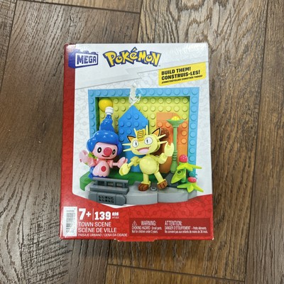 MEGA Pokemon Town Scene Building Set NEW Mattel Sealed NIB