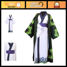 Deluxe Anime Cosplay Cloak Robe Kimono Halloween Costume Outfit Set for Parties