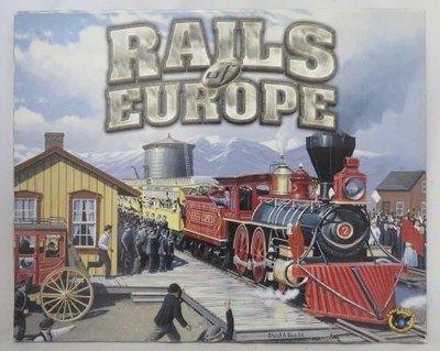 Eagle Games : Rails of Europe - Expansion Pack for Railroad Tycoon Game (EX)