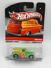 Hot Wheels Delivery Sweet Rides Ford Anglia Panel, Cry Baby, Green, 1:64, NIB