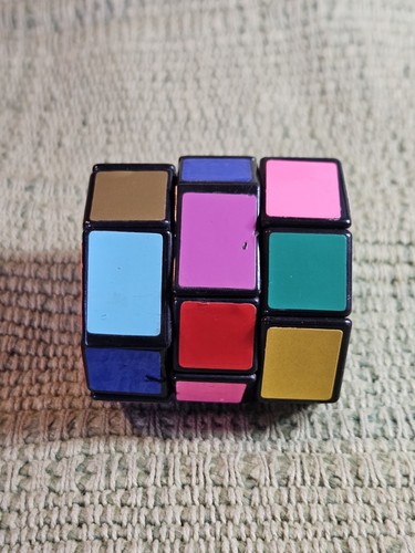 Vintage Rubik's Style Octagonal Barrel Puzzle Cube - Picture 17 of 24