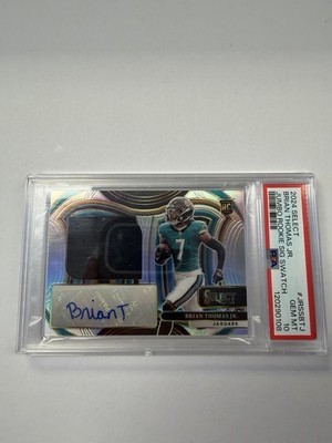 Panini 2024 Select Brian Thomas Jr. JRSS-BTJ Prizm Jumbo RPA PSA 10 36/99