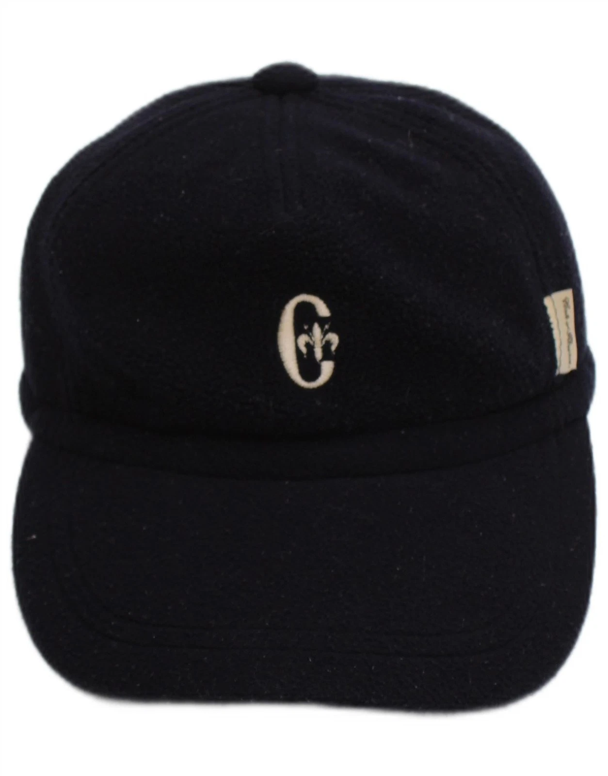 Conte of Florence Mens Ear Flap Fleece Baseball Cap Medium Black Polyester J112