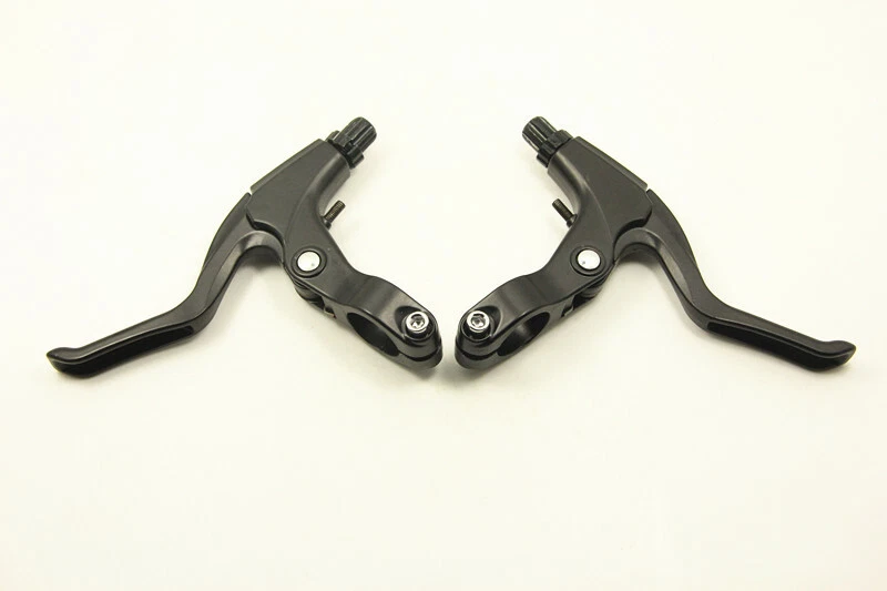 Palancas de freno Bicicleta Bicicleta Aluminio Bicicleta de montaña MTB Negro Foto 3 de 4