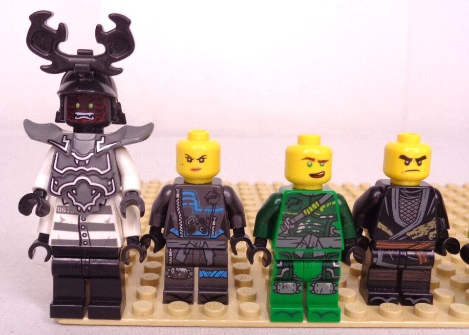 Лот минифигурок LEGO Ninjago: гигантский камень армейский воин, ниндроид, Сквиффи, Лаша + - Изображение 4 из 4