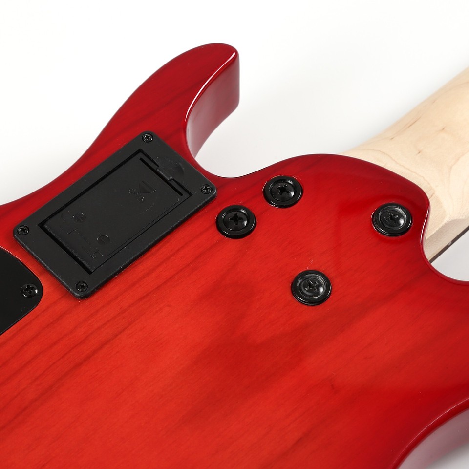 Batking Ukulele Electric Bass Uke Aquila String F/Italy EADG Ash Wood