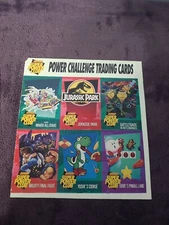 NES SNES N64 Super Power Club Challenge Trading Cards