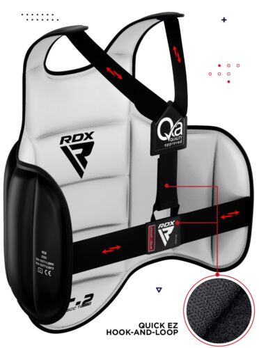 Chest Guard by RDX, MMA, Kick Boxing, Martial Arts, Boxing Body Protector, Pad - Picture 6 of 13
