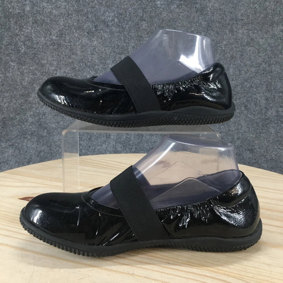 Zapatos Softwalk para mujer 7 W High Point informales Mary Jane planos S1466-005 negros Foto 2 de 4