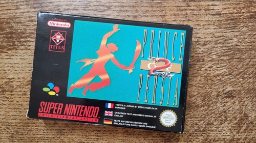 SNES SUPER NINTENDO - PRINCE OF PERSIA 2 #ACT EUR PAL CIB - Bild 2 von 13