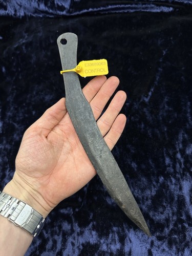 Ancient War Dagger of the Warrior of the Khazar Khaganate 7-8 AD. - Picture 17 of 19
