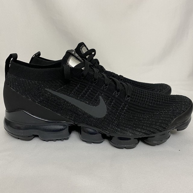 nike air vapormax flyknit 3 triple black men's