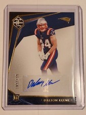 Patriots Rookie Autograph /199 Dalton Keene  2020 Panini Limited 