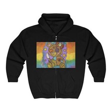 Unisex Heavy Blend  Full Zip Hooded Sweatshirt
