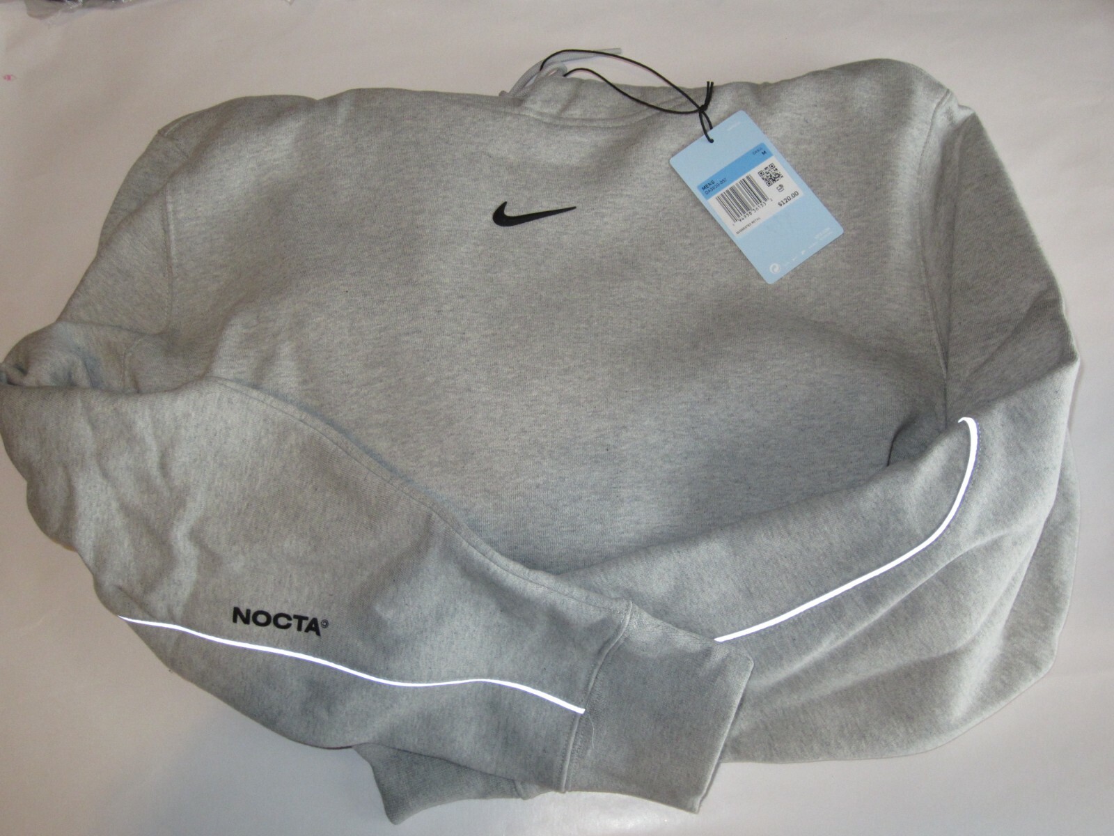 NOCTA x Nike Cardinal Stock Grey Hoodie 