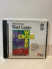 CD-ROM Word Games by Pro One for Multimedia Windows 3.1, 95 or higher