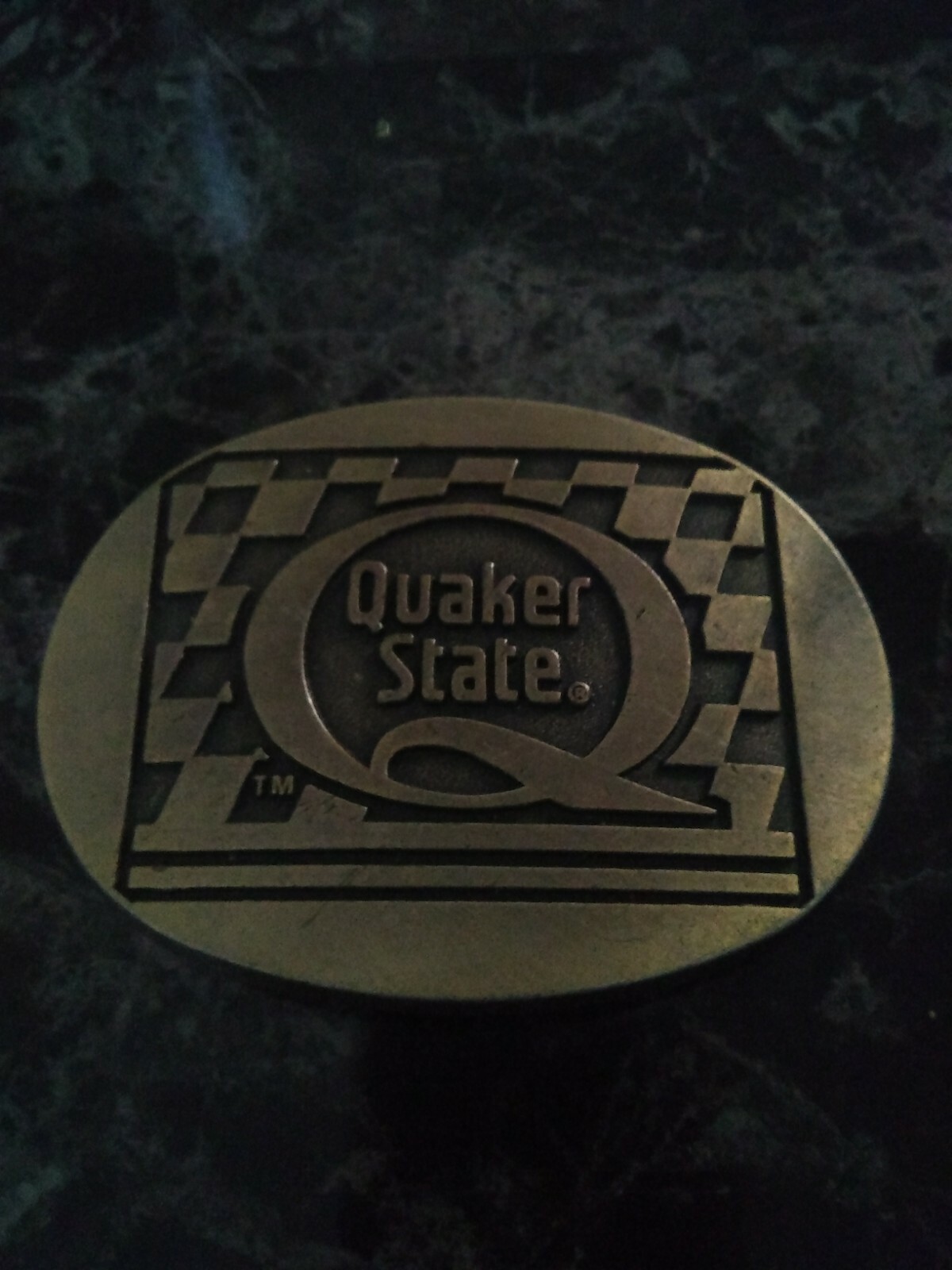 Vintage 1980's Quaker State Motor Oil Company Racing … Gem