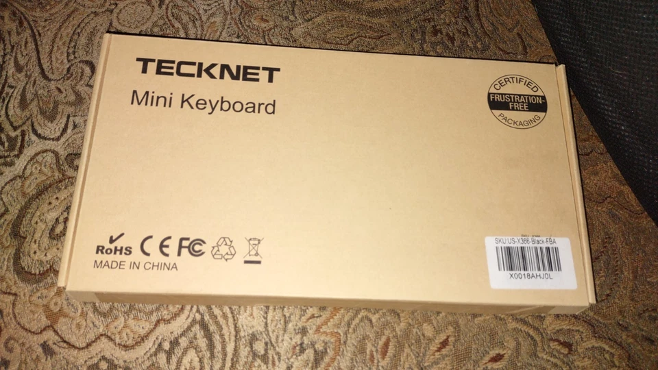 TECKNET Bluetooth Ultra-Slim Wireless Keyboard Rechargeable Wireless Mini X366 - Image 4 of 4