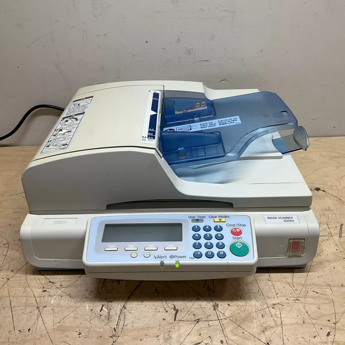 Ricoh IS200E Image Scanner 36ppm B W Simplex 11x17