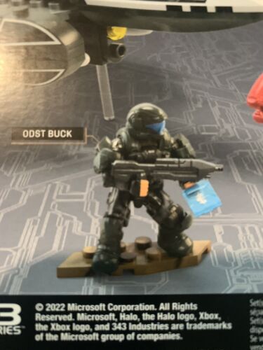 NEW ODST Buck From ODST Wombat Overwatch Halo Mega Construx Set Loose - 第 1/3 張圖片