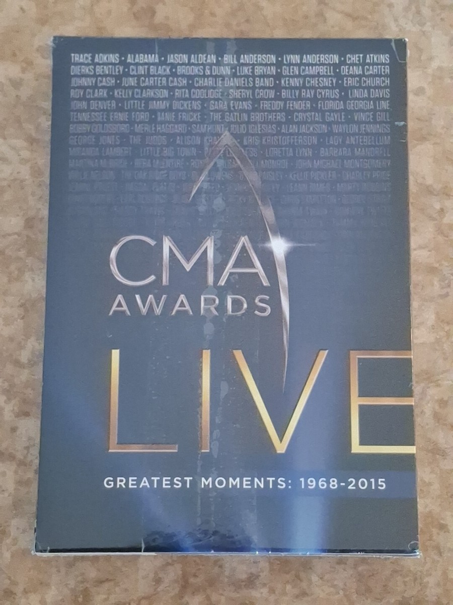 Time Life 10 Disc Set DVD Set CMA Awards Live 1968-2015 Country