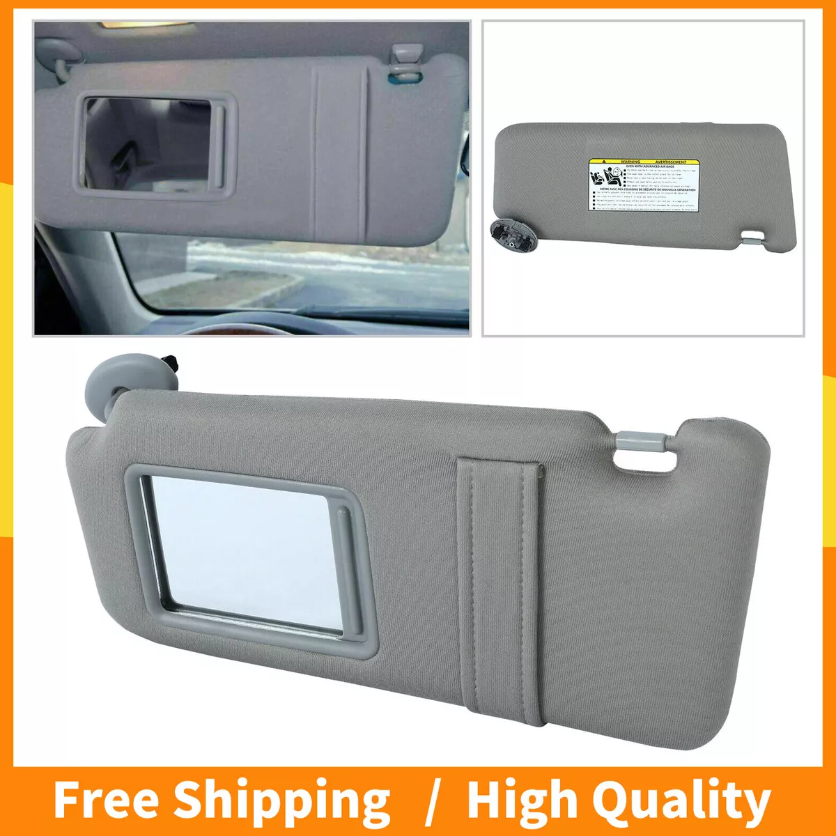 Sun visor sale toyota camry 2007