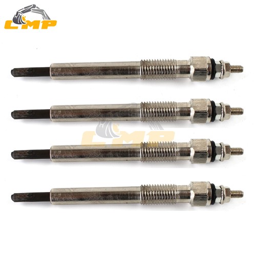 4PCS Glow Plug 129008-77800 For Yanmar 4TNV88 4TNV88-BXYB 4TNV88-BMHW Komatsu