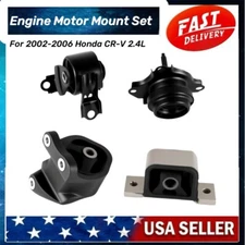 For 2002-2006 Honda CRV 2.4L Engine Motor Transmission Mount 4PCS Set  Automatic