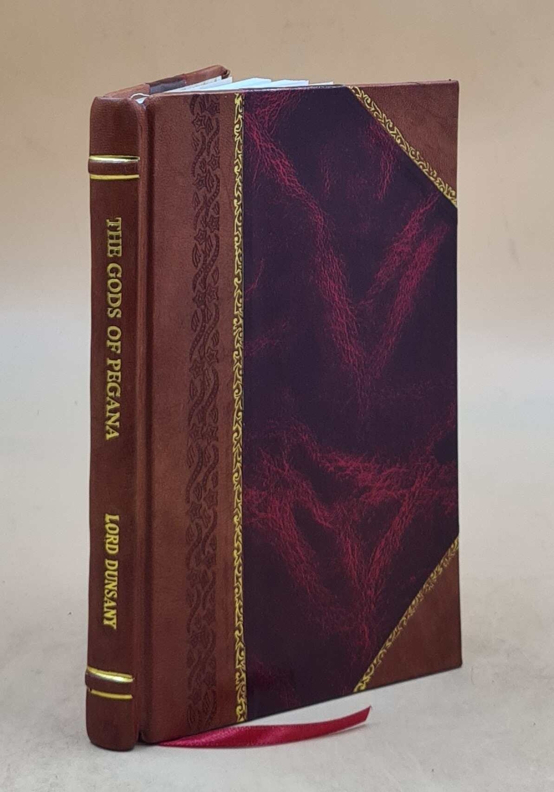 The Gods Of Pegana, By Lord Dunsany, With Illus. By S.H. Sime. 1 [Leather Bound]