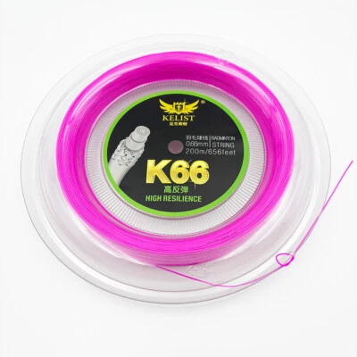 KELIST Quality Badminton string New Arrival high resilience 200m 0.66mm