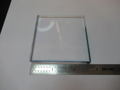 Optische Oriel BK7 Glas Unfertige Platte Optik Wie Abgebildet &W8-A-116