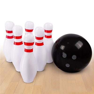 Aufblasbares Bowling-Set - Kleinkind Spiele wie unsere aufblasbare Bowling