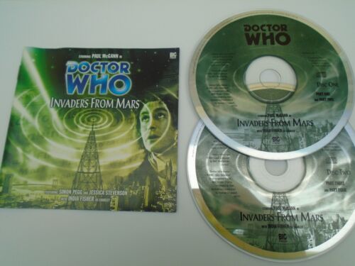 Doctor Who: Invaders From Mars (Audio CDs) CDs & INSERTS ONLY: NO CASE - Picture 1 of 1