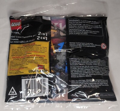 LEGO 30592 Ninjago Mini Thunder Raider 2 in 1 jet 673419355131| eBay
