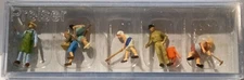 Preiser HO #14081 Working People -- People in the Garden pkg(6)