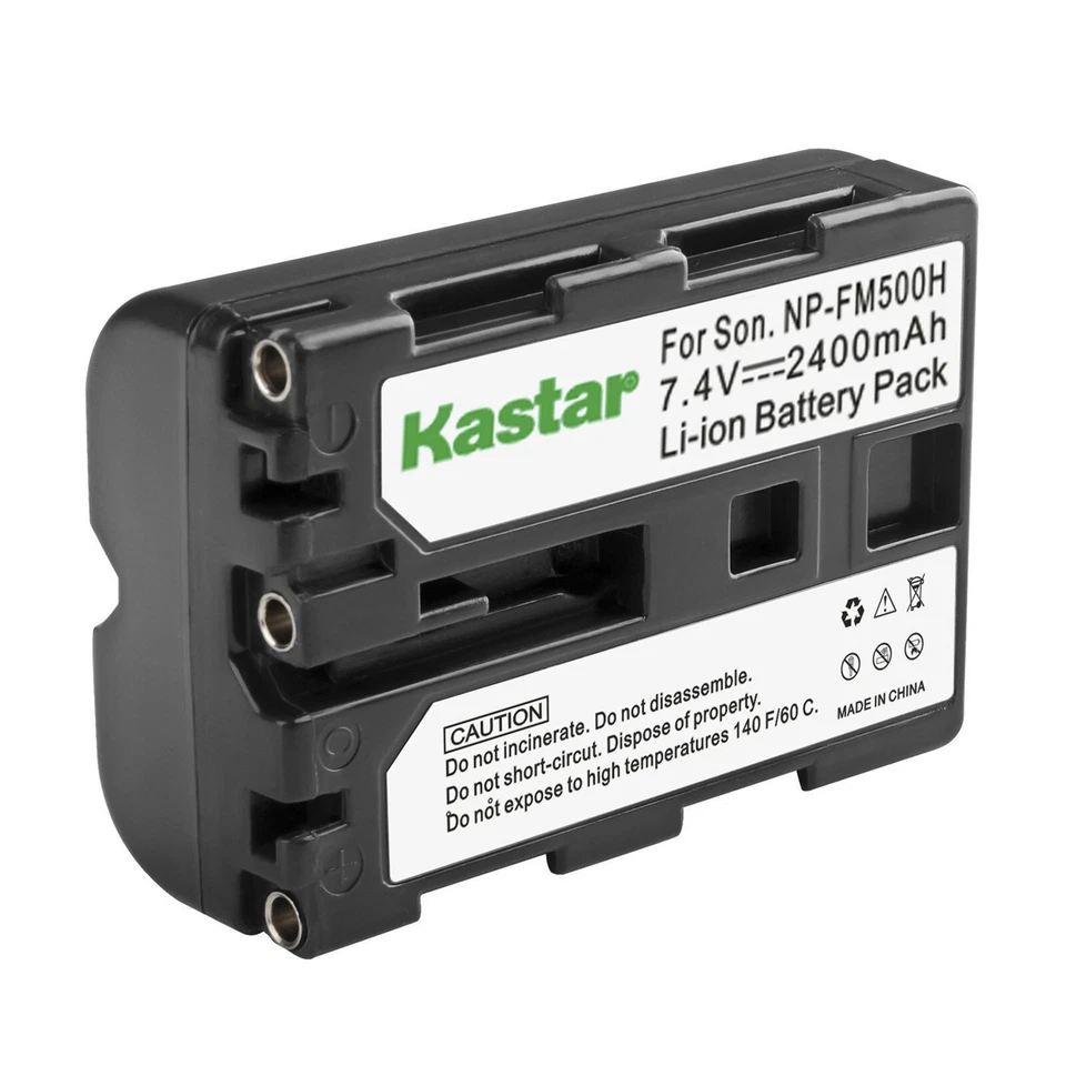 Bateria Kastar NP-FM500H substituta para Sony A350 A850 A900 A550 A500 A700 A450 A560 - Imagem 2 de 3