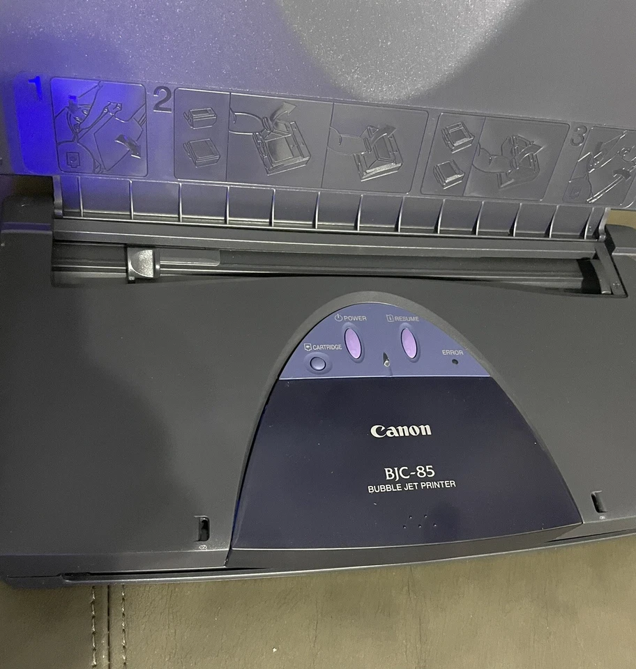 Canon BJC-85 tragbarer Farbdrucker nur Drucker - Bild 4 von 4