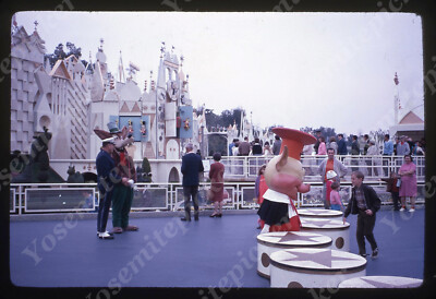 sl82 Original slide 1968 Disneyland  Team Member Cast Wolf / pig 355a